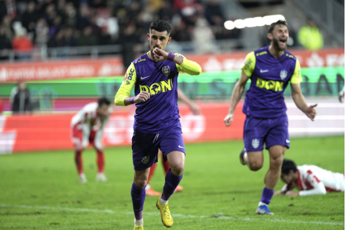 CFR Cluj, victorie convingătoare la Arad! Șase succese consecutive!