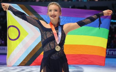 US figure skater Amber Glenn speaks out for LGBTQ community at Olympics