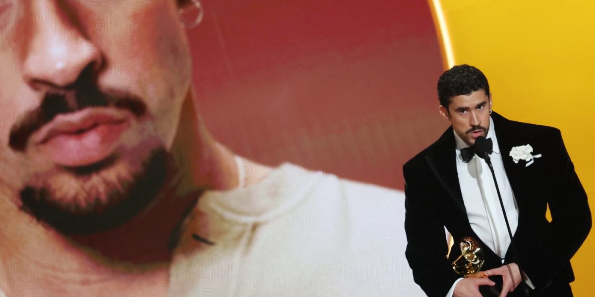 Bad Bunny wins Grammy for album of the year : NPR