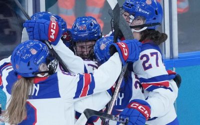 Bilka nets two as U.S. women's hockey crushes Canada at Olympics