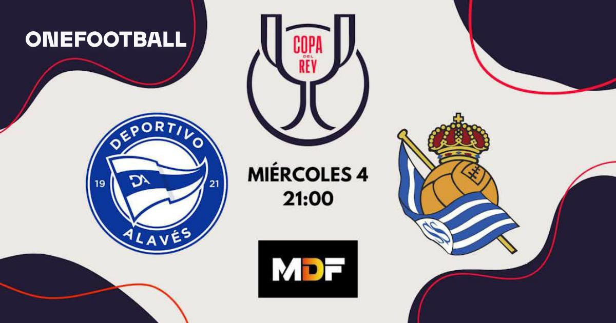Deportivo alavés vs Real Sociedad: Entre vascos se define un semifinalista