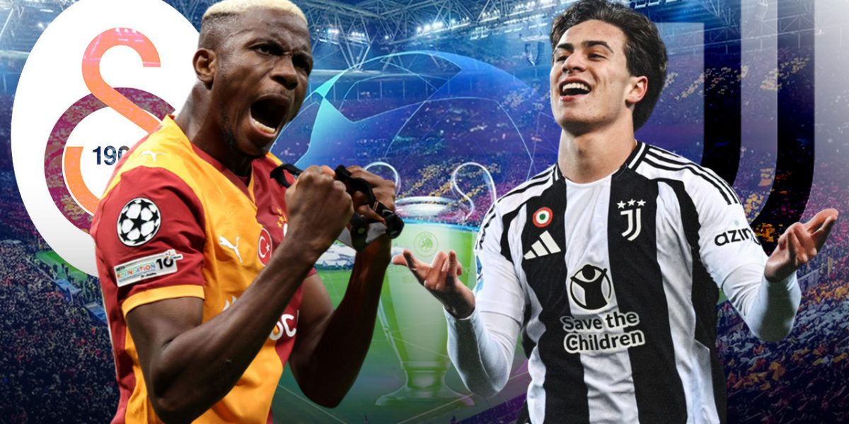 Galatasaray-Juventus maçının ilk 11'leri belli oldu