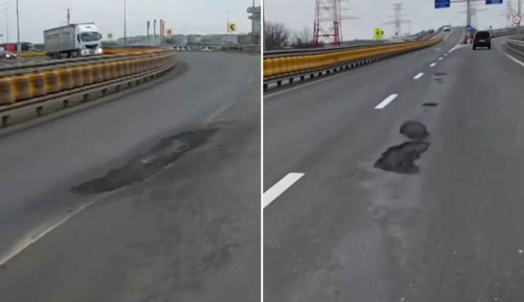 Autostrada Bucureștiului, inaugurat cu doar doi ani și jumătate în urmă, se confruntă deja cu probleme serioase de infrastructură