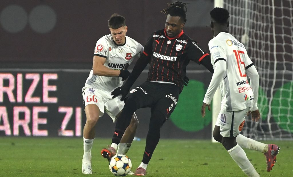 Hermannstadt 2-0, în Grupa D din Cupa României