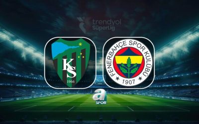 Kocaelispor-Fenerbahçe canlı maç | Trendyol Süper Lig 20. hafta