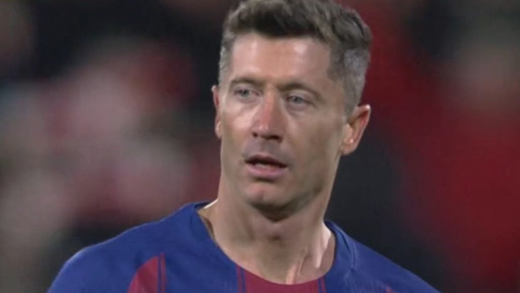 Lewandowski znowu zawiódł. W Hiszpanii od razu wskazali 'świetnego' następcę
