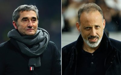 Ernesto Valverde y Pellegrino Matarazzo