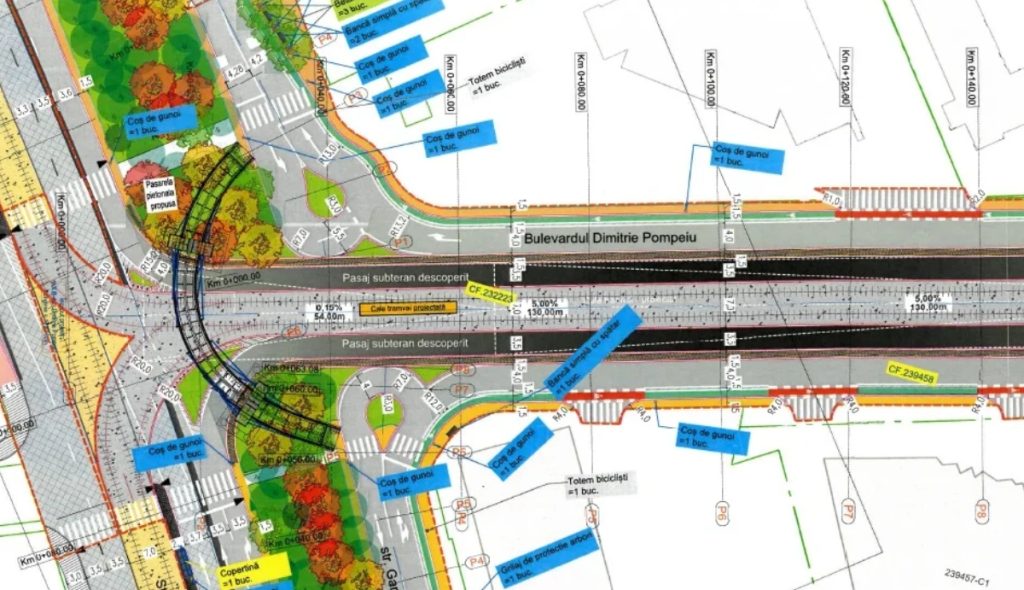 Primăria Municipiului București a lansat o inițiativă crucială pentru modernizarea uneia dintre cele mai aglomerate zone din Capitală: bulevardul Dimitrie Pompeiu