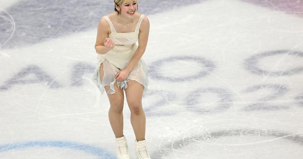 Figure skating: Full women's singles free skate list