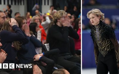 Figure skating community reacts to Ilia Malinin's Olympic shocker