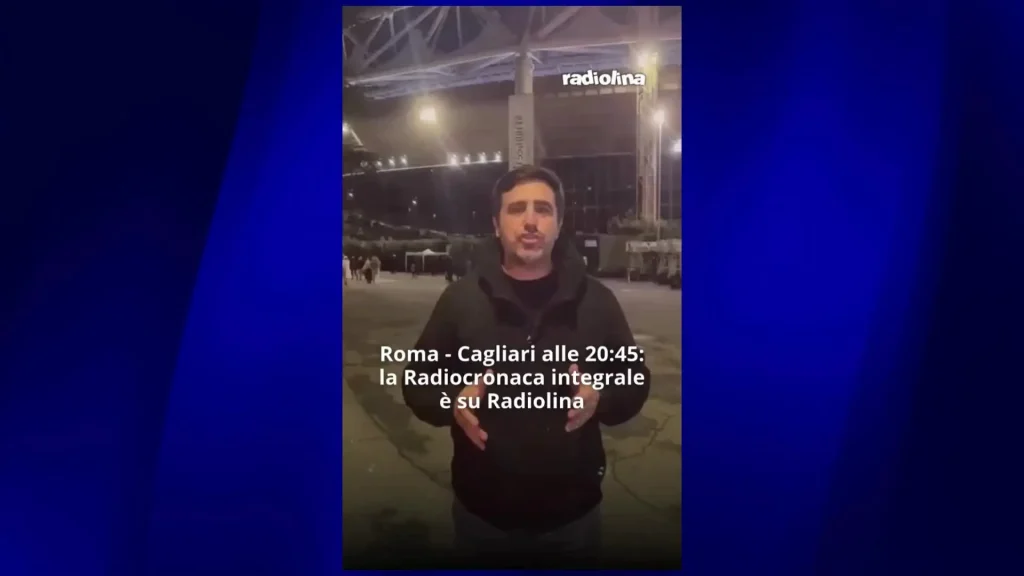 Roma-Cagliari, la cronaca in diretta su Radiolina