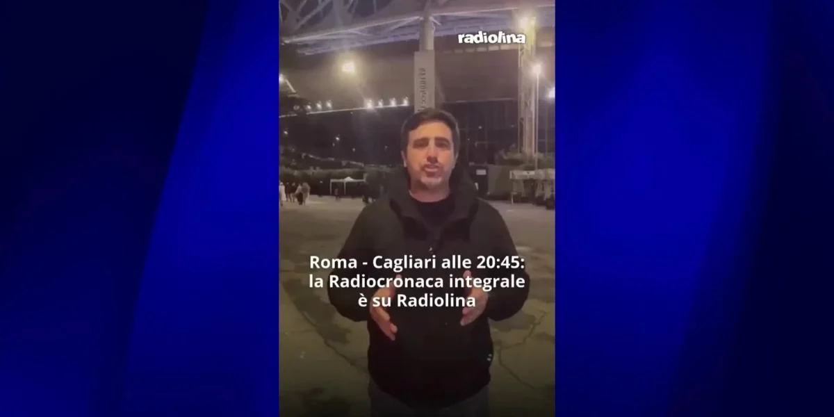 Roma-Cagliari, la cronaca in diretta su Radiolina