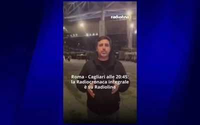 Roma-Cagliari, la cronaca in diretta su Radiolina