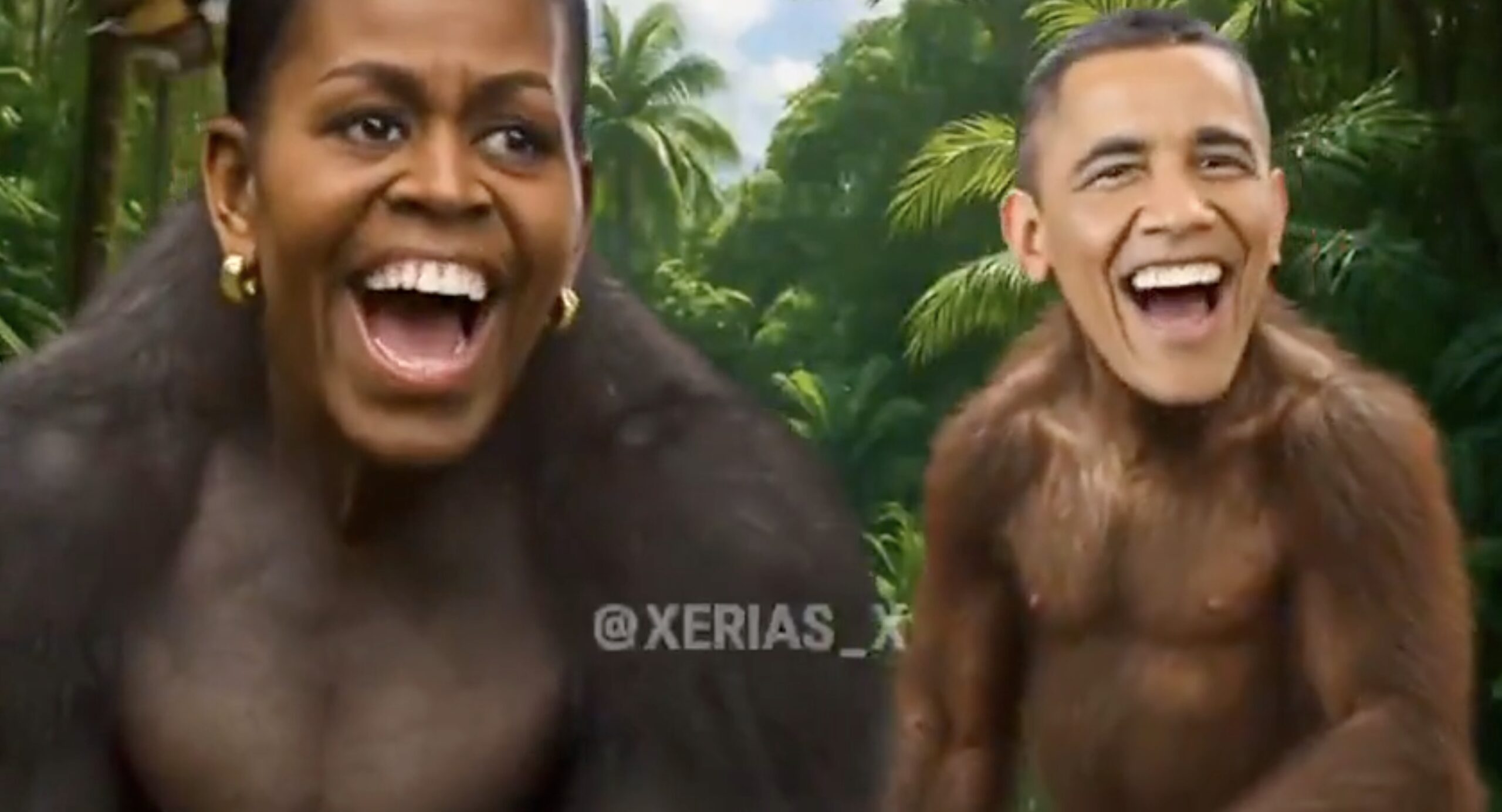 Fosta administrație Obama, ținta unui videoclip conspiraționist postat de Donald Trump Un nou val de controverse a fost stârnit în contextul alegerilor prezidențiale americane din 2020, odată cu faptul că fostul președinte Barack Obama și soția sa, Michelle, au fost caricaturizați într-un mod ofensator într-un videoclip realizat și distribuit de Donald Trump pe platforma sa socială, Truth Social