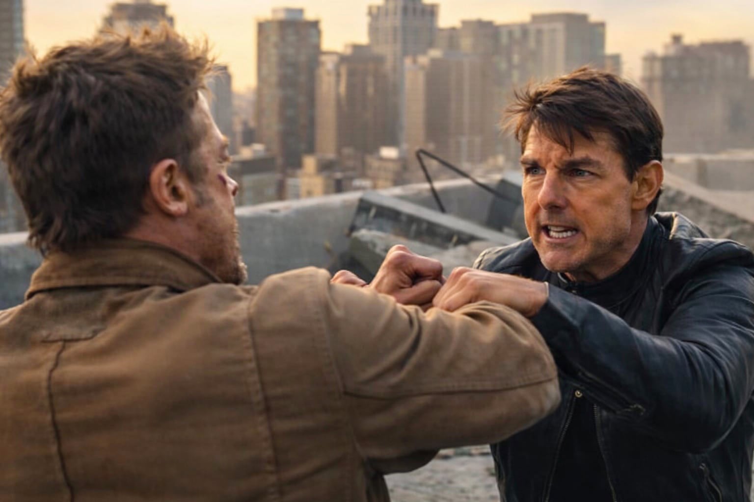 Un clip video de doar 15 secunde, în care apar versiuni generate de inteligența artificială ale lui Tom Cruise și Brad Pitt într-o scenă de luptă spectaculoasă, a zguduit rapid lumea filmului și a industriei creative