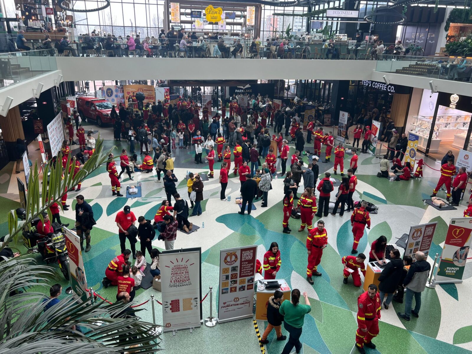 Maratonul Resuscitării, un eveniment crucial pentru salvarea vieților, va avea loc pe 21 februarie în centrul comercial ParkLake, în cadrul Săptămânii Protecției Civile 2026