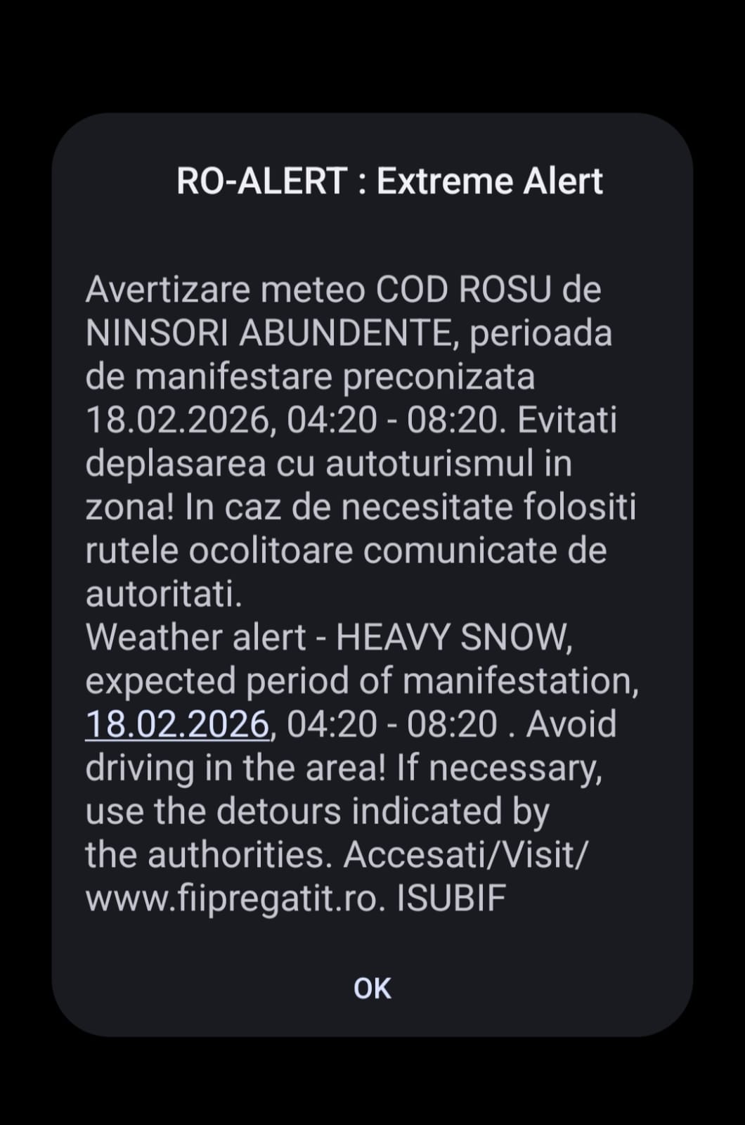 Bucureștenii, treziți în toiul nopții de alerte false de tip RO-Alert, reacționează cu nemulțumire Dimineața zilei de miercuri a adus în capitala României un val de confuzie și frustrare în rândul bucureștenilor, după ce mii dintre ei au fost treziți din somn de un mesaj neașteptat al sistemului de alertare RO-Alert