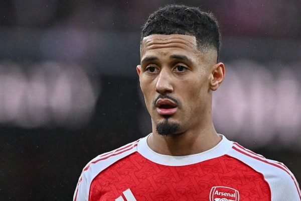 Why William Saliba is not playing for Arsenal against Brentford today | Football