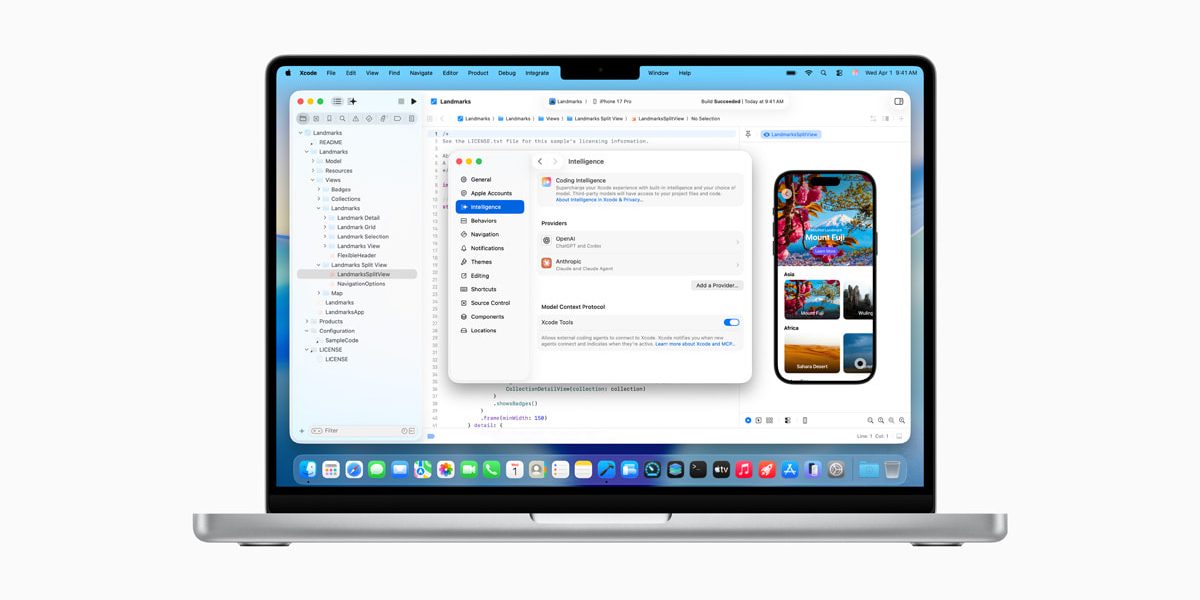Xcode 26.3 unlocks the power of agentic coding
