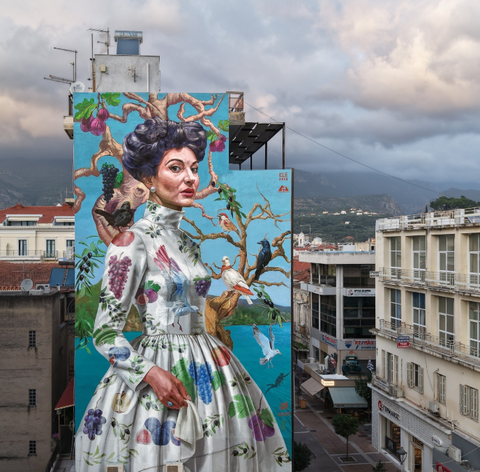 Orașul Kalamata, cunoscut în Grecia pentru frumusețea sa naturală și bogăția culturală, și-a adăugat recent un nou simbol emblematic