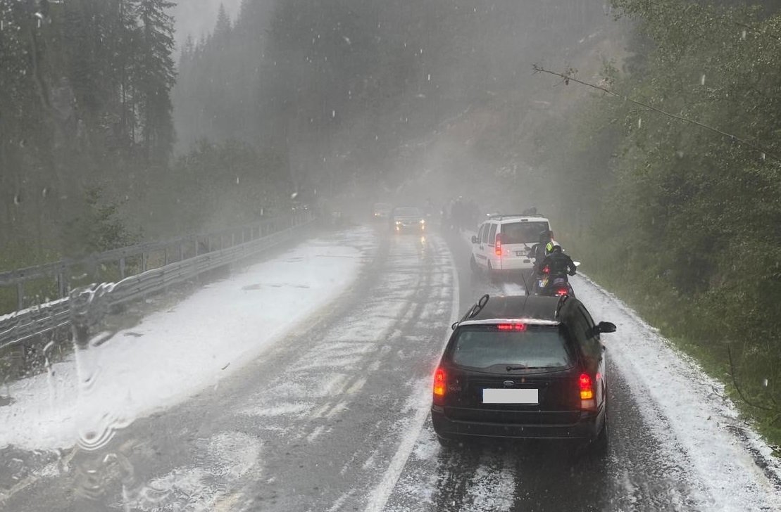 Trafic reluat pe DN 67C – Transalpina între Novaci și Rânca