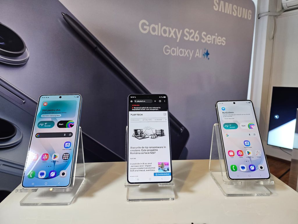 Samsung a dezvăluit oficial noile modele din seria Galaxy S26, continuând tradiția flagship-urilor premium, dar și cu schimbări clare menite să ofere utilizatorilor o experiență mai rafinată și adaptată nevoilor din ce în ce mai diversificate ale pieței