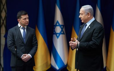 Zelenski, gata să discute cu Netanyahu despre contracararea dronelor iraniene Președintele ucrainean Volodimir Zelenski a confirmat că este pregătit să discute cu premierul israelian Benjamin Netanyahu despre modalitățile prin care Kievul a interceptat dronele iraniene