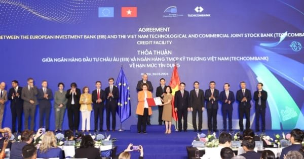 Techcombank și Banca Europeană de Investiții investesc 200 de milioane de euro în proiecte verzi din Vietnam Banca Tehnologică și Comercială a Vietnamului (Techcombank) și EIB Global, divizia de investiții internaționale a Băncii Europene de Investiții (BEI), au anunțat un acord de finanțare în valoare de 200 de milioane de euro