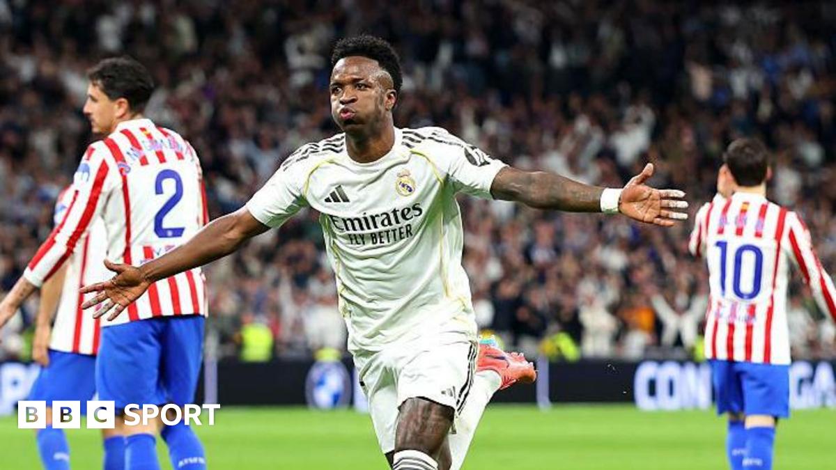 Vinicius Jr. strălucește în derby-ul madrilen: Real Madrid învinge Atletico într-un meci spectaculos