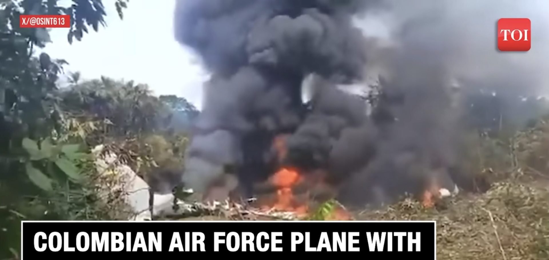 Accident aviatic în Columbia: Zeci de răniți după prăbușirea unui avion militar Un avion militar columbian s-a prăbușit în sudul țării, luni, soldând cu cel puțin 48 de răniți, potrivit primelor informații furnizate de autorități