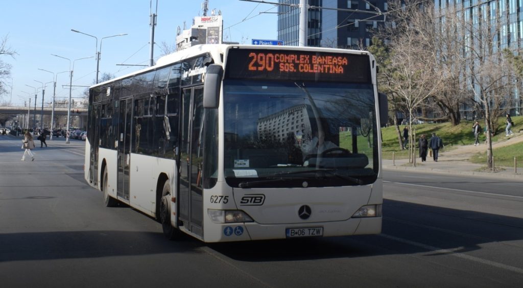 Autobuzele 290, pe traseul tramvaielor, de miercuri
