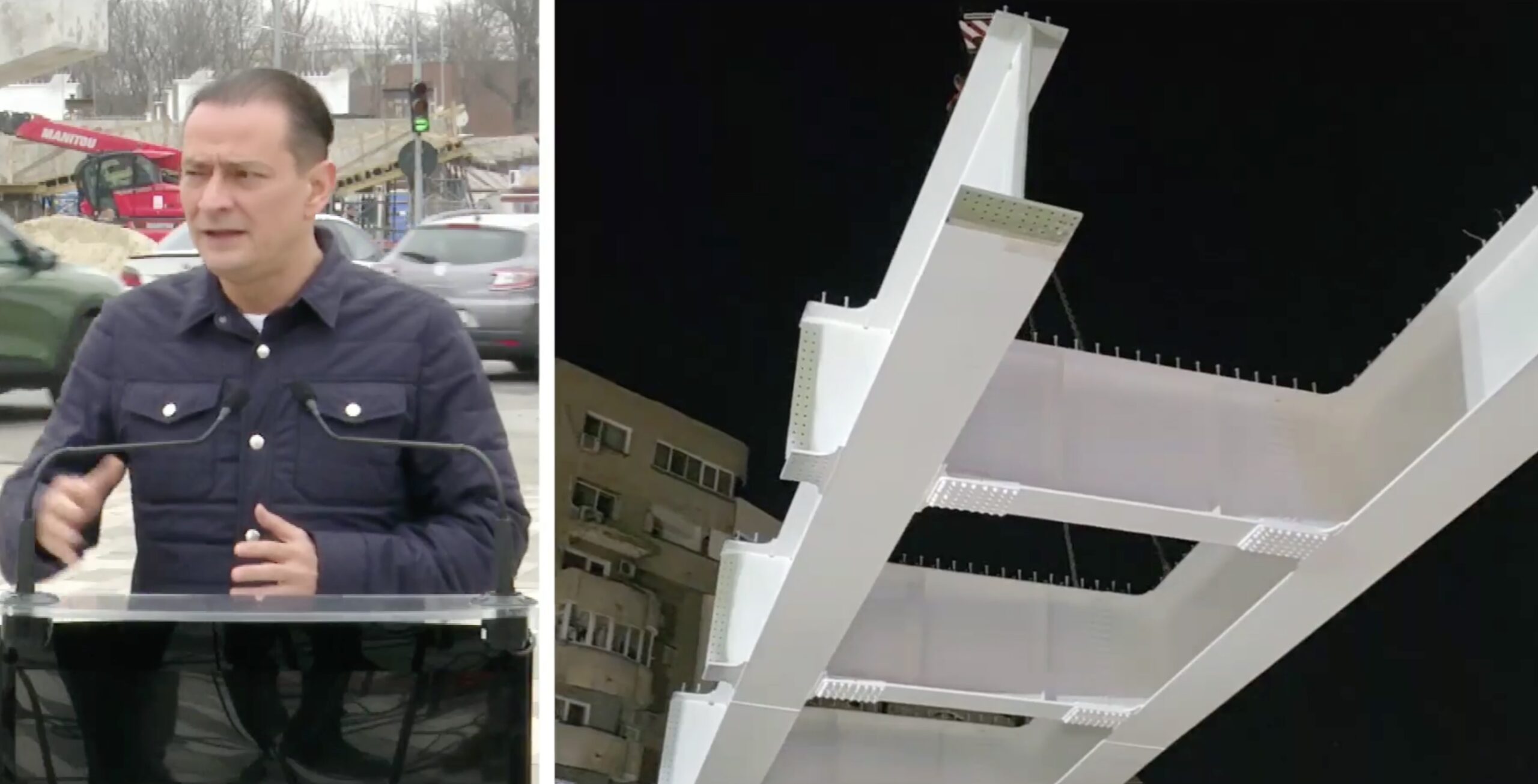 Montarea tablierului metalic la pasajul Apărătorii Patriei a început Primăria Sectorului 4 a demarat lucrările de montare a tablierului metalic la pasajul rutier de la Apărătorii Patriei