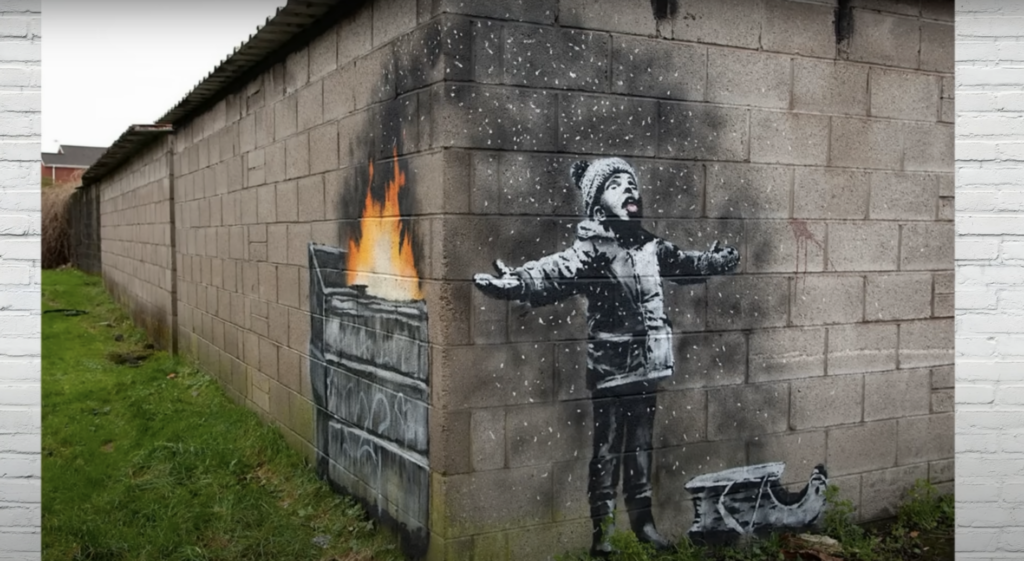 Foto: Reuters susține că a dezvăluit identitatea lui Banksy, „dincolo de dispută”