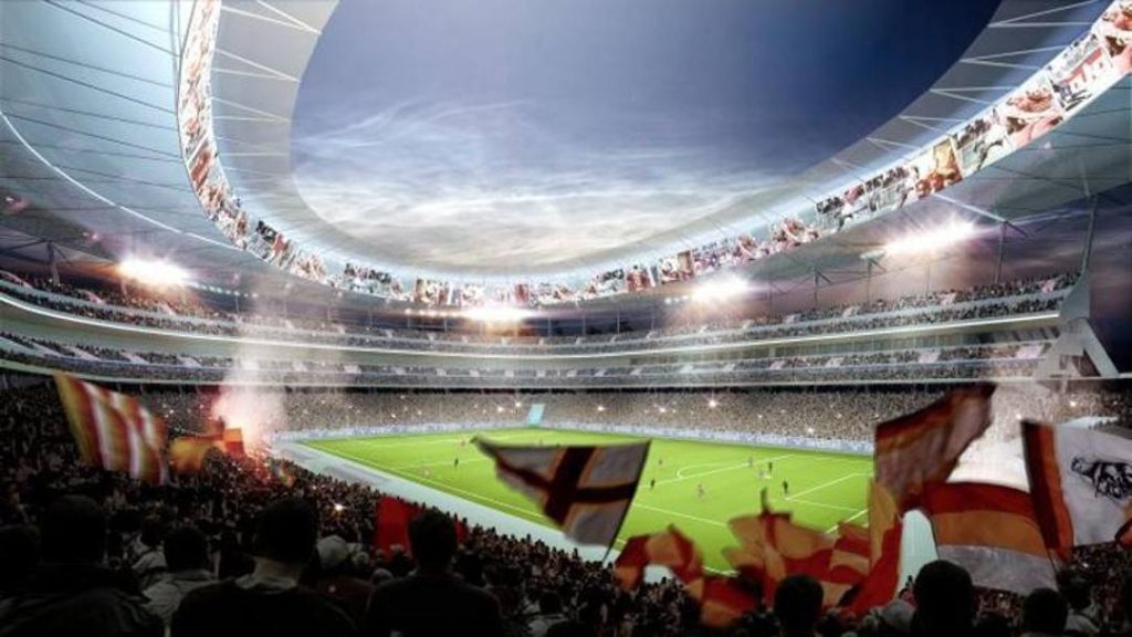 Un nou stadion ultramodern pentru AS Roma: o investiție de 1,5 miliarde de euro Consiliul Local din Roma a aprobat construirea unui nou stadion ultramodern pentru AS Roma, un proiect ambițios estimat la 1,5 miliarde de euro