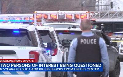 Near United Center, Chicago shooting today kills 67-year-old man by West Madison and South Leavitt streets; CPD questioning 2