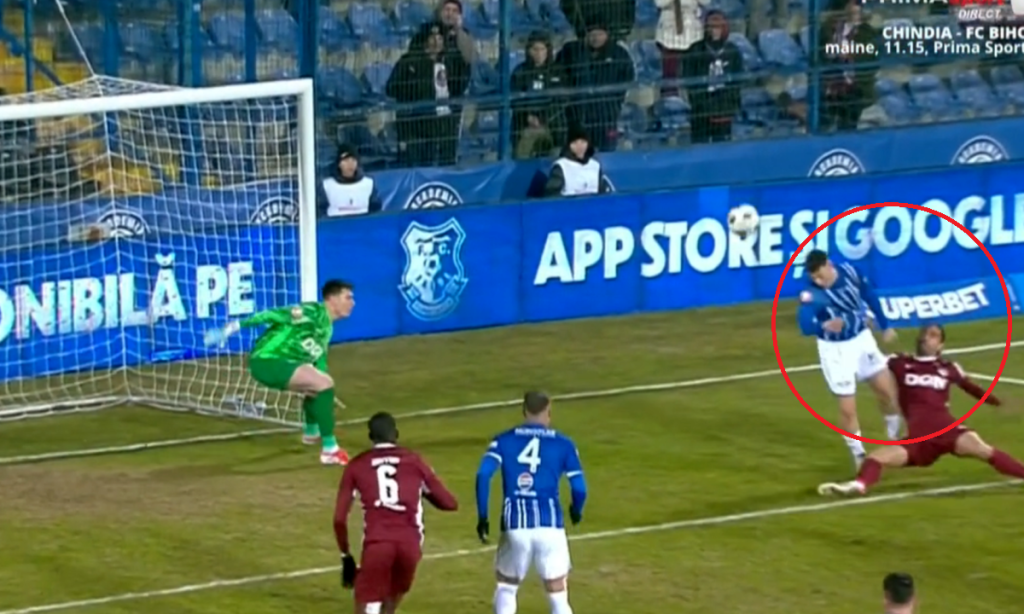 De ce nu s-a dat penalty la ultima fază din Farul