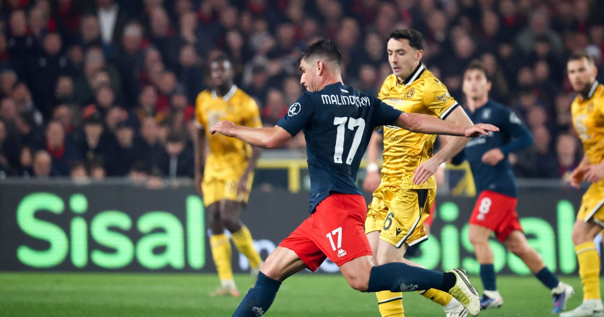 Genoa-Udinese 0-2, le pagelle: Davis in gol e nient'altro, Zaniolo altalenante, Ostigard top. Non basta un Malinovskyi superlativo