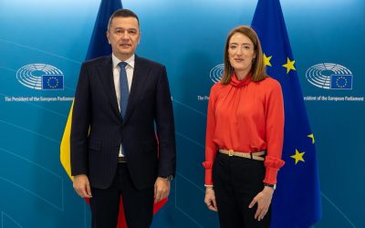 Grindeanu, discuții cu metsola despre coaliție: Guvernare cu premier credibil, nu austeritate