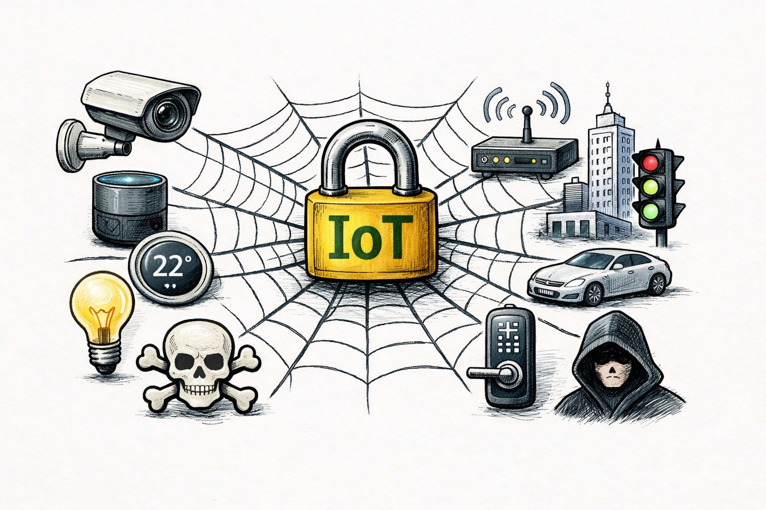 Casele și orașele inteligente, vulnerabile în fața atacurilor cibernetice Dispozitivele conectate la internet, de la banalele becuri inteligente până la complexe sisteme urbane, sunt expuse riscurilor cibernetice