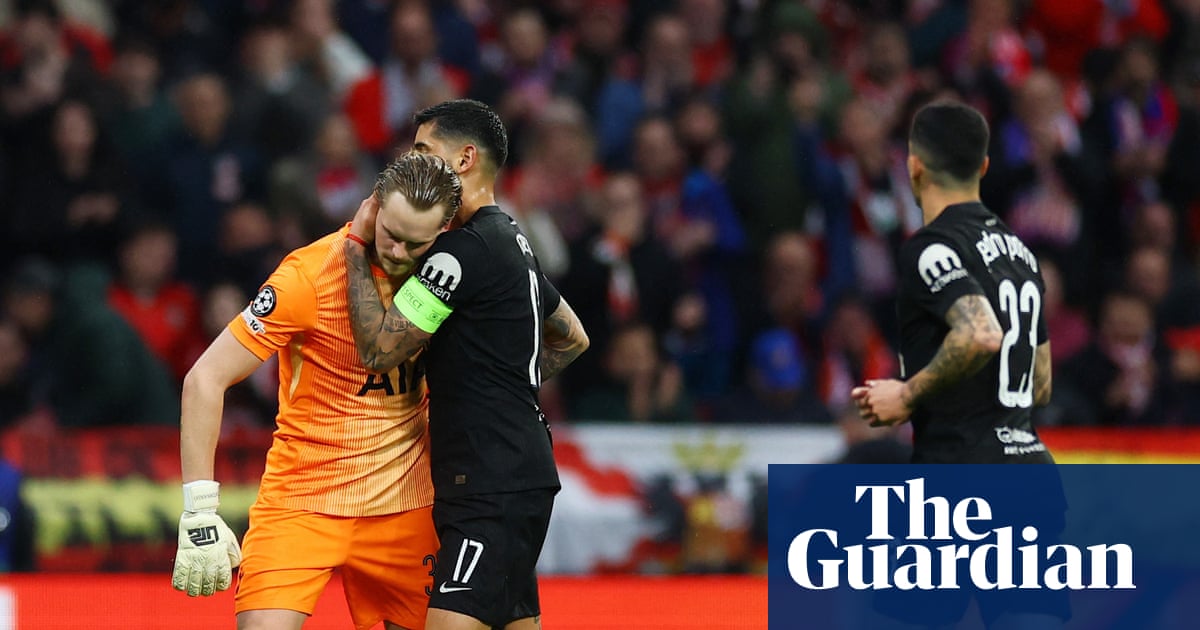 Humiliation for Kinsky as Tottenham crumble early in thrashing by Atlético Madrid | Champions League