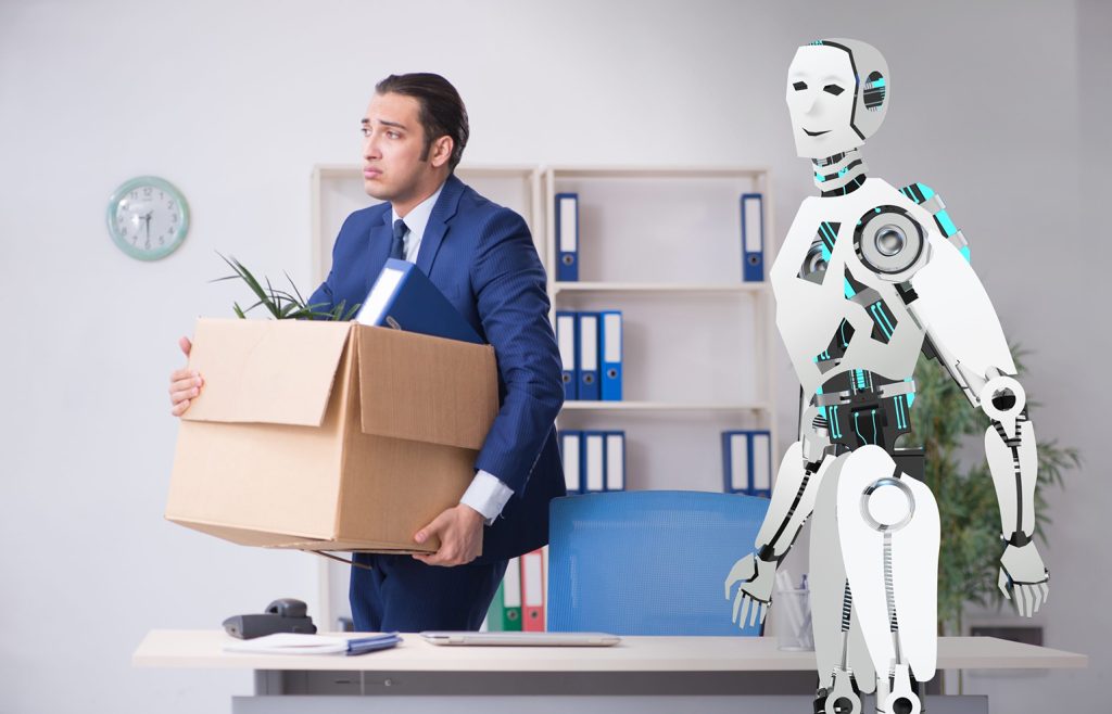 Inteligența Artificială redefinește piața muncii: ce profesii sunt cele mai vulnerabile Un studiu recent arată că inteligența artificială (AI) are un impact tot mai mare asupra pieței muncii, cu unele profesii fiind expuse unui risc mai mare de automatizare