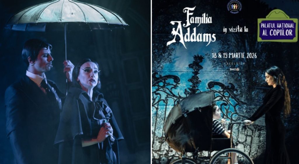 Musicalul „Familia Addams” revine pe scena, cu spectacole speciale la Palatul Național al Copiilor Musicalul „Familia Addams”, regizat de Răzvan Mazilu la Teatrul Excelsior, va avea două reprezentații speciale la Palatul Național al Copiilor din București, pe 18 și 19 martie 2026, începând cu ora 19:00