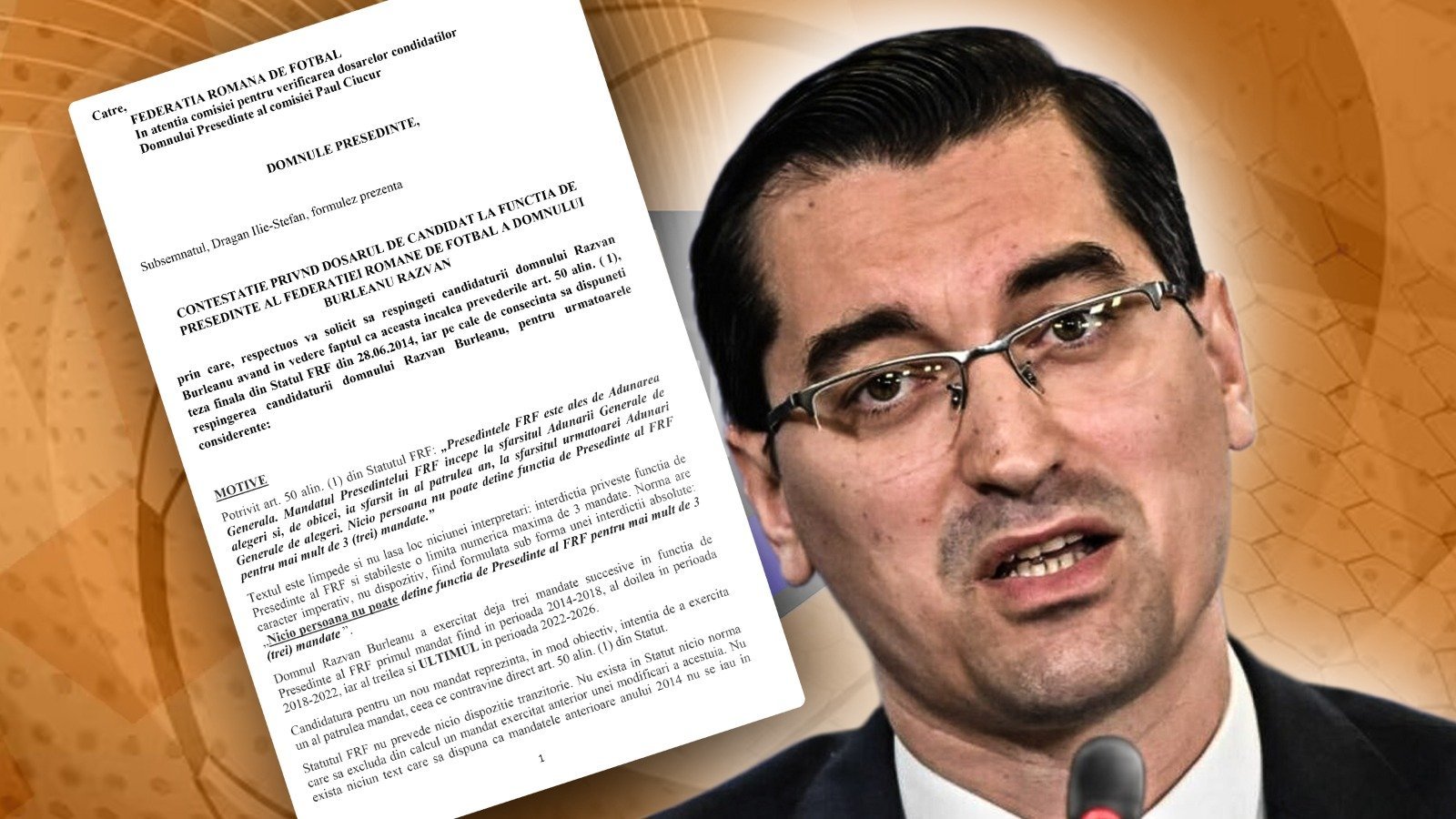 Contestație la șefia FRF: Ilie Drăgan contestă candidatura lui Răzvan Burleanu Bătălia pentru șefia Federației Române de Fotbal (FRF) ia amploare