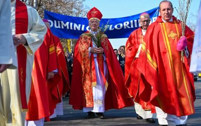 Procesiune romano-catolică de Florii – duminică, în centrul Bucureştiului
