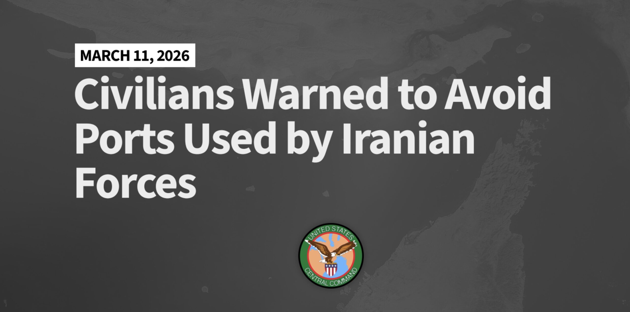Iranul mută nave militare în porturi civile, avertisment de la Comandamentul SUA Comandamentul Central al Statelor Unite (Centcom) a emis un avertisment alarmant, citat de Sky News, privind poziționarea navelor marinei iraniene în porturile civile de-a lungul Strâmtorii Ormuz