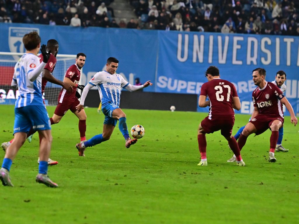Universitatea Craiova – CFR cluj, live text, in sferturile cupei, de la 20:30