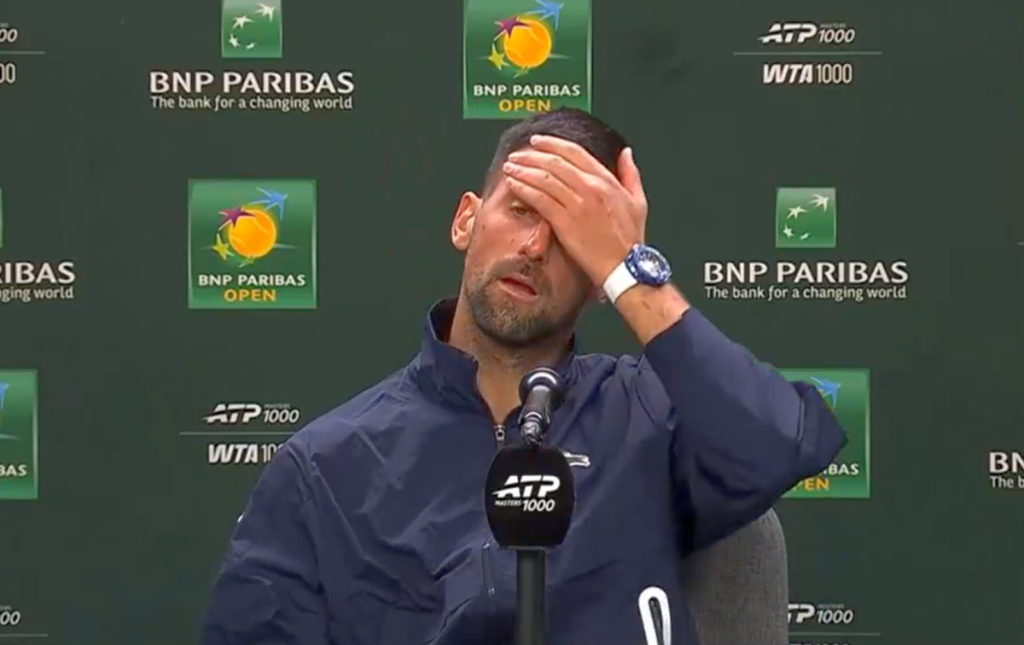 Djokovic, prăbușit: Cum l-a „ucis” un punct extraterestru „Ăsta e tenisul!”