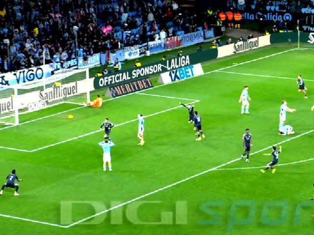 Nebunie celta-real: Ionuț Radu, gol primit în ultima fază