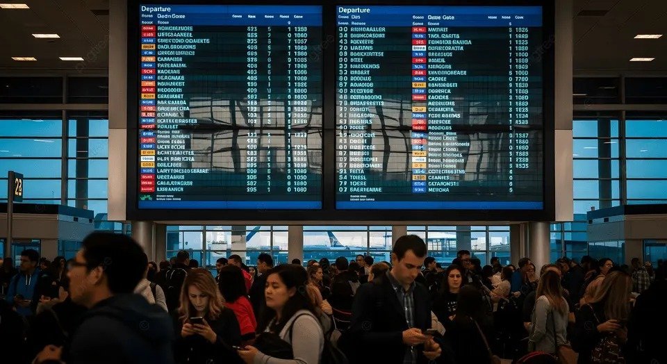 Război în Orientul Mijlociu: Mii de zboruri anulate, haos în transportul aerian global.