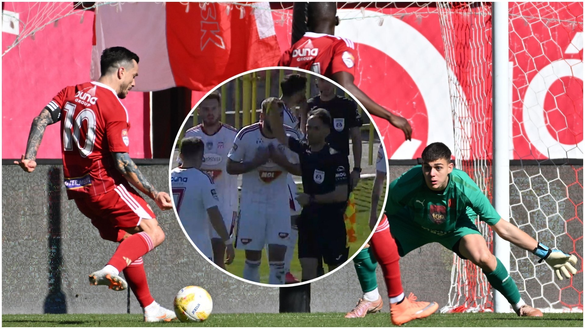 Jucător eliminat după ce și-a scos tricoul la 2-0: Ce a urmat, un dezastru!